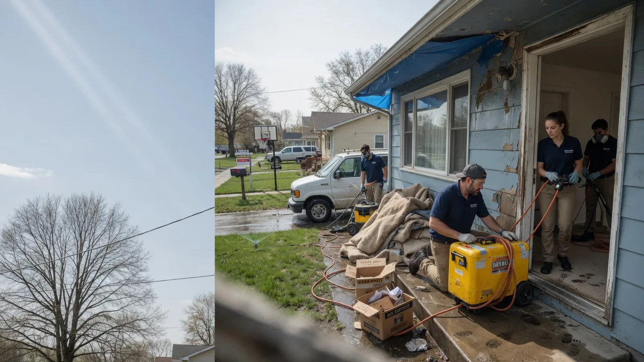 Basement Flood Cleanup in Cope, CO near me
